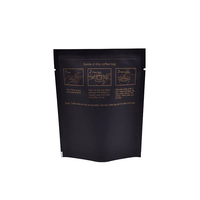 JNH Nouveau Design Eco Friendly Aluminium Folie Verpackung Noir Goutte à goutte Sac de Café Emballage quantité minimale de commande 100PCS