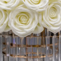 Bouquet de fleurs artificielles de luxe pour centre de table, arrangement floral pour mariage, réception, salle de banquet, fête, événement, décoration