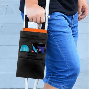 Waterproof Pocket Organizer with Drink Holder Crutch Cup Holder Crutch Bag - Product Image 6