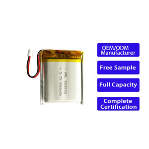 Литий-полимерный аккумулятор 3.7V 852835 830мАч, перезаряжаемая LiPo батарея для портативных вентиляторов и мини-устройств - Product Image 1