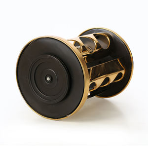 Estante Giratorio para Especias de Encimera Dorado, Precio de Fábrica, Vacío, con 20 Frascos, Organizador Giratorio de Especias, Torre de Especias Redonda Tipo Carrusel - Product Image 6