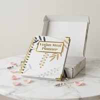 Carnet de notes personnalisé avec logo imprimé, reliure spirale, couverture en tissu et PP, disponible en tailles A5/A6/B5/B6