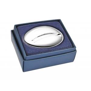 Porte-cartes de visite ovale 55x73 mm, accessoire pour l'affichage de badges et de cartes de visite - Product Image 2