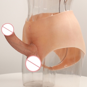 Consoladores portátiles de silicona de grado médico, Juguetes sexuales para adultos para homosexuales - Product Image 1