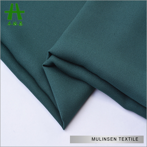 Mulinsen Dệt <span class=keywords><strong>Sky</strong></span> <span class=keywords><strong>Blue</strong></span> Nhuộm 75D Đôi Voan Dobby Georgette Sari Vải Bán Buôn - Product Image 3
