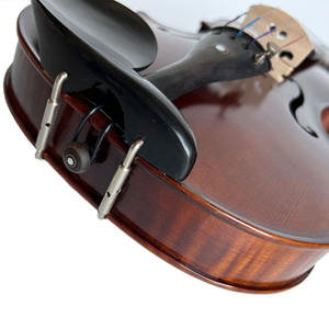 Violín <span class=keywords><strong>Profesional</strong></span> de Alta Gama, Diseño Elegante, Madera Sólida de Abeto, Arce y Ébano, Hecho a Mano, Económico, con Estuche Aiersi - Product Image 1