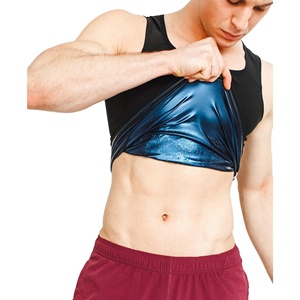 Sauna Suit Heat Trapping Shapewear Sweat <b>Body</b> <b>Shaper</b> Vest Slimmer Saunasuits Compression Thermal Top Fitness Workout Waistcoat - Product Image 1
