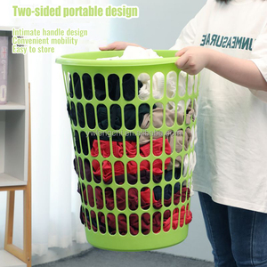 Cesto de Ropa Sucia de Plástico <span class=keywords><strong>Grande</strong></span> 2026 para Baño, Organizador de Lavandería, Cubo de Basura Doméstico <span class=keywords><strong>con</strong></span> <span class=keywords><strong>Tapa</strong></span> - Product Image 2