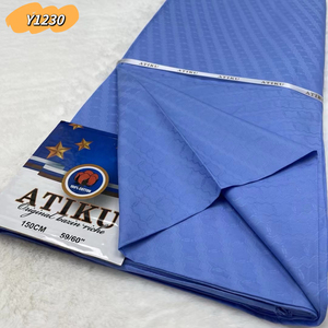 Super Quality Men <strong>Cotton</strong> <strong>Fabric</strong> 2025 Designs <strong>swiss</strong> Voile Polish Lace Nigerian Atiku 5 Yards - Product Image 2