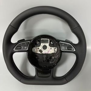 <span class=keywords><strong>Volante</strong></span> de cuero para <span class=keywords><strong>Audi</strong></span> S3 8P S4 B8 S5 S6 S7 S8 A3 8V A3 8P <span class=keywords><strong>A4</strong></span> B8 A5 B8 A6 C7 A7 C7 A8 D4 Q3 Q5 Q7 <span class=keywords><strong>Volante</strong></span> de coche - Product Image 1