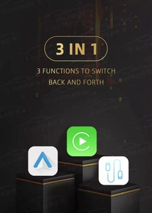 <span class=keywords><strong>Wifi</strong></span> Android ai Hộp xe chơi Android tự động không dây Carplay hộp ma thuật 2 + 32 gam - Product Image 5