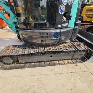 Mini-excavatrice sur chenilles Kobelco SK55SR d'<span class=keywords><strong>occasion</strong></span>, originale et efficace, une excavatrice Kobelco fiable - Product Image 3