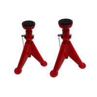Soporte de Elevación Plano YL06-3T, Juego de 2 Soportes de Elevación de 3 Toneladas, Elevación de 285 a 405 mm