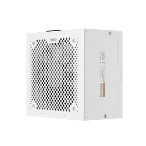 ABKO SETTLER HYBRID PCIE5.1 STH-700 WH PC ALIMENTATION ATX 700 W Gaming PSU Modulaire 80 Plus CYBENETICS-BRONZE DC à DC - Product Image 1