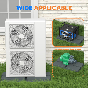 Chống rung tầng cơ sở cho điều hòa không khí của nhãn hiệu khung nhựa núi cho mini chia HVAC nhà thầu cao su condenser Pad - Product Image 2