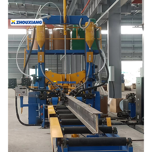 خط إنتاج فعال ومتين للعوارض على شكل حرف H 3 في 1، آلة تجميع ولحام وتقويم العوارض - Product Image 6