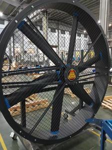 Ventilador Industrial Móvil de Gran Tamaño, Fácil de Mover, 1.2m 1.5m 2m, Ventilador Portátil HVLS con Aspas de Aluminio y Ruedas - Product Image 3
