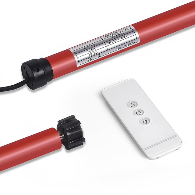 Tubular Motor Quiet Waterproof Universal Drive Motor for Roll-Up Doors Roller Shutters Venetian Blinds