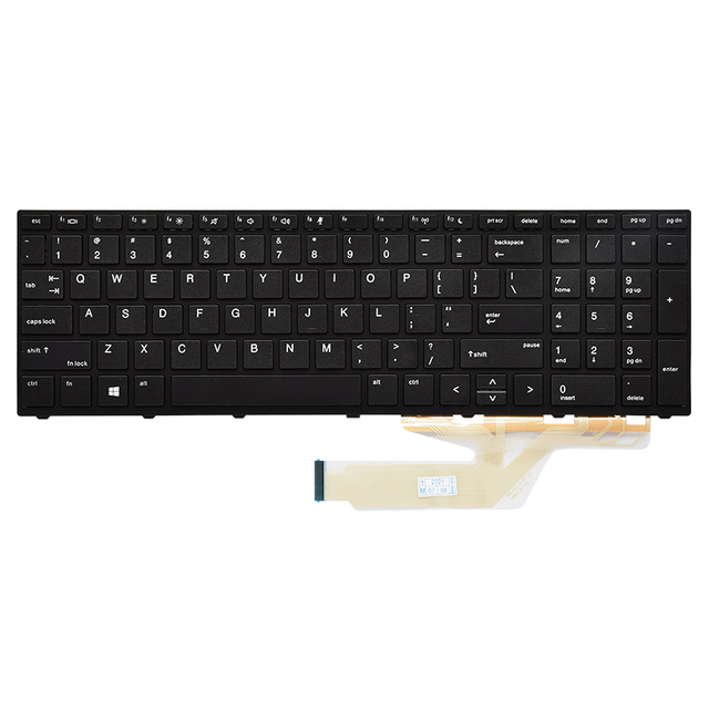 In Stock Hot Best Selling Hot Sale Factory Wholesale ProBook 450 G5 455 G5 470 G5 US Layout Black Frame Laptop Keyboard for HP