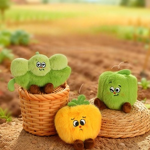 ตุ๊กตาพวงกุญแจรูปฟักทองข้าวโพดจากฟาร์มผลไม้หอม ขายส่ง สำหรับเป็นของขวัญวันหยุด - Product Image 3