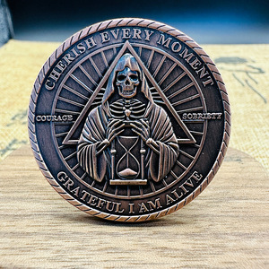 Huy chương đồng Xu Kỷ Niệm mạ Vàng Bộ xương cổ trân trọng từng khoảnh khắc - Product Image 4