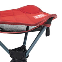 Mini tabouret pliant compact de qualité supérieure, pivotant à 360°, en tissu Oxford, pour la pêche, le camping et l'intérieur
