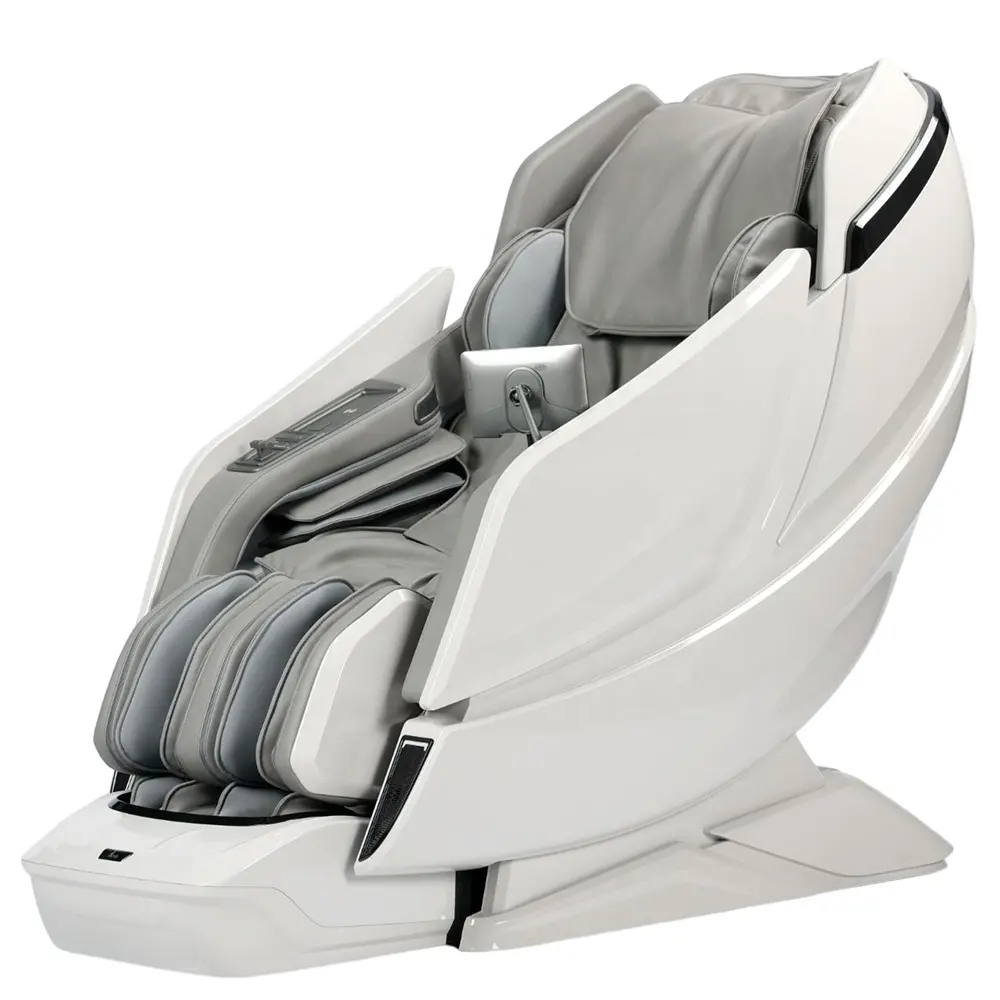 4D SL Track Simulation Human Massage Chair Adjustable Intelligent Foot Shiatsu Bluetooth Kneading Enhance Massage Chair