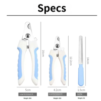 Coupe-ongles portables pour animaux de compagnie, coupe-ongles en acier inoxydable écologiques pour chiens et chats, outil de toilettage facile