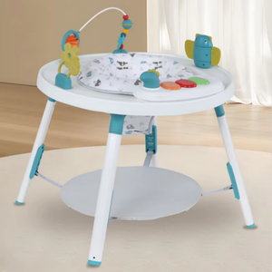 Ghế nhảy đa năng cho bé, đồ chơi nhảy, trung tâm hoạt động và bàn chơi cho trẻ mới biết đi, xe tập đi có đèn và nhạc - Product Image 2