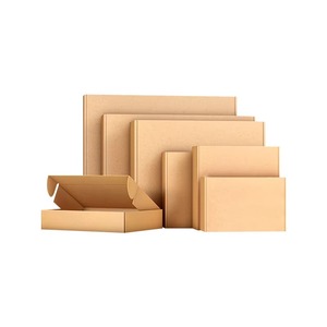 Boîte en carton ondulé chocolat, emballage pliable recyclable pour l'expédition et la vente au détail - Product Image 2