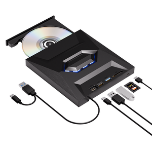 <span class=keywords><strong>Lecteur</strong></span>/<span class=keywords><strong>graveur</strong></span> de <span class=keywords><strong>DVD</strong></span> externe <span class=keywords><strong>USB</strong></span> 3.0/Type C 5-en-1, lecture et écriture de CD/<span class=keywords><strong>DVD</strong></span>, <span class=keywords><strong>portable</strong></span> pour Windows, Linux, MacOS, PC, ordinateur <span class=keywords><strong>portable</strong></span>, ordinateur de bureau - Product Image 1