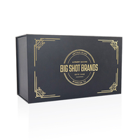 Boîtes d'emballage magnétiques pliantes personnalisées avec impression en carton de luxe avec insert en mousse de haute qualité