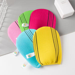 Double-Sided Towel Korean Exfoliating Bath Washcloth Shower Spa Exfoliator Two-Sided Bath Glove Body Cleaning Bathroom Tool - Product Image 3