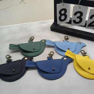 New Bird Design <b>Bag</b> Pendant Creative Bird <b>Bag</b> <b>Charm</b> Coin Purse PU Leather Animal Bird Keychain Pendant - Product Image 2