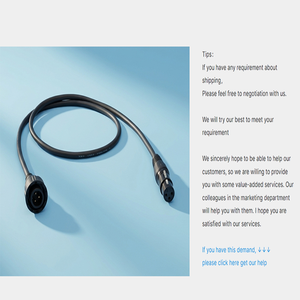 KESHI IP65 Waterproof PVC Housing Outdoor Extension Strip Connector 14AWG 3Pin Copper <strong>Contacts</strong> 250V 3A-5A Female/Male - Product Image 5