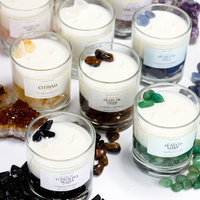 AIKUN Anpassbare umwelt freundliche Trocken frucht Gelee Wachs Aroma Kerzen Gesundheits sicherer Duft Home Decor Factory Direct