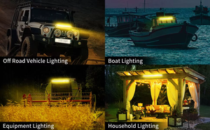 직접 단일 행 하이 로우 빔 48w 12v Led 트럭 라이트 바 오프로드 오프로드 4x4 슈퍼 슬림 Led 라이트 바 - Product Image 6