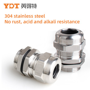 ATEX/iecex chứng nhận đồng thau chống cháy nổ tuyến cáp-EX D IP68, Chủ đề thép không gỉ cho các khu vực nguy hiểm (khu vực 1/21) - Product Image 4