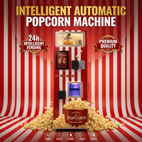 Vente rapide du maïs à la tasse en quelques secondes : la station de pop-corn automatique ultime