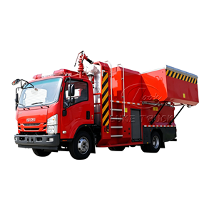 Nuevo Camión de Bomberos con Motor Diésel Isuzu Dronee CAFS, Vehículo de Rescate de Emergencia de Alta Calidad con Tecnología UAV, Calidad Garantizada - Product Image 1