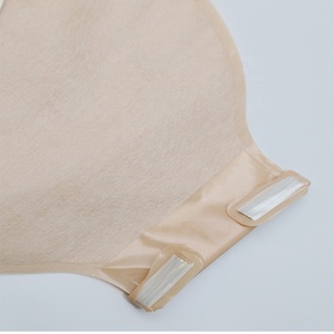 Sac de stomie à deux systèmes blanc et couleur de peau sac de colostomie de type ouvert avec différentes tailles de coupe - Product Image 2