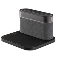 Nuevo Wi-Fi Tres en Uno para Altavoz 5.1, Pantalla OLED, Resolución Full HD, LED RGB, Carga Nocturna, Control Táctil Metálico, 5-10W