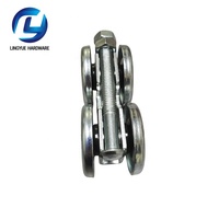C30 Rail de Levage Roue De Levage Serre Piste Porte Rouleau En Acier Inoxydable De Levage Ensemble Complet Porte Coulissante Industrielle