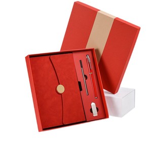 Huawei Custom Notebook Gift Set Pu Leather Thread Binding Embossing Printing Personalized For Business Graduation - Product Image 3