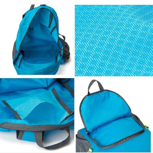 Mochila Plegable Ultraligera de Nailon Impermeable para Viajes al Aire Libre, Económica y Promocional, con Logotipo - Product Image 5