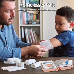 Đầy màu sắc phim hoạt hình in trẻ em Viện trợ đầu tiên băng trẻ em Viện trợ đầu tiên và an toàn Viện trợ đầu tiên bộ dụng cụ cho trẻ sơ sinh và trẻ em - Product Image 5