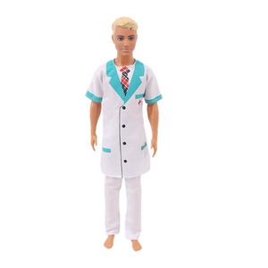 Ropa de <span class=keywords><strong>Muñeca</strong></span> para Hombre y Mujer, 26-30 cm, Nueva Colección 2022, Conjunto de Dos Piezas de Ropa de Doctor y Enfermera, Accesorios (Muñecas no Incluidas) - Product Image 4