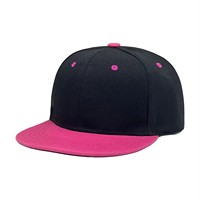 Gorra de Béisbol Hip-Hop de 6 Paneles, Personalizada con Bordado a Mano en 3D de la Letra A, Combinación de Colores, Impermeable, Ajustable, Protección Solar para Exteriores