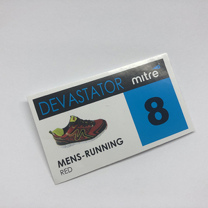 Autocollant personnalisé de haute qualité avec impression de LOGO numérique, étiquette autocollante de conception moderne de mode de code à barres de contenu de taille noire et blanche - Product Image 3