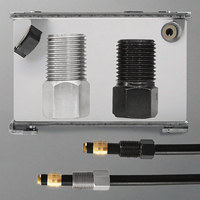 Vis de serrage pour tube de frein de VTT SNAIL 180 mm, connecteur creux 8 mm, boulon en acier inoxydable, vis d'urgence forgée
